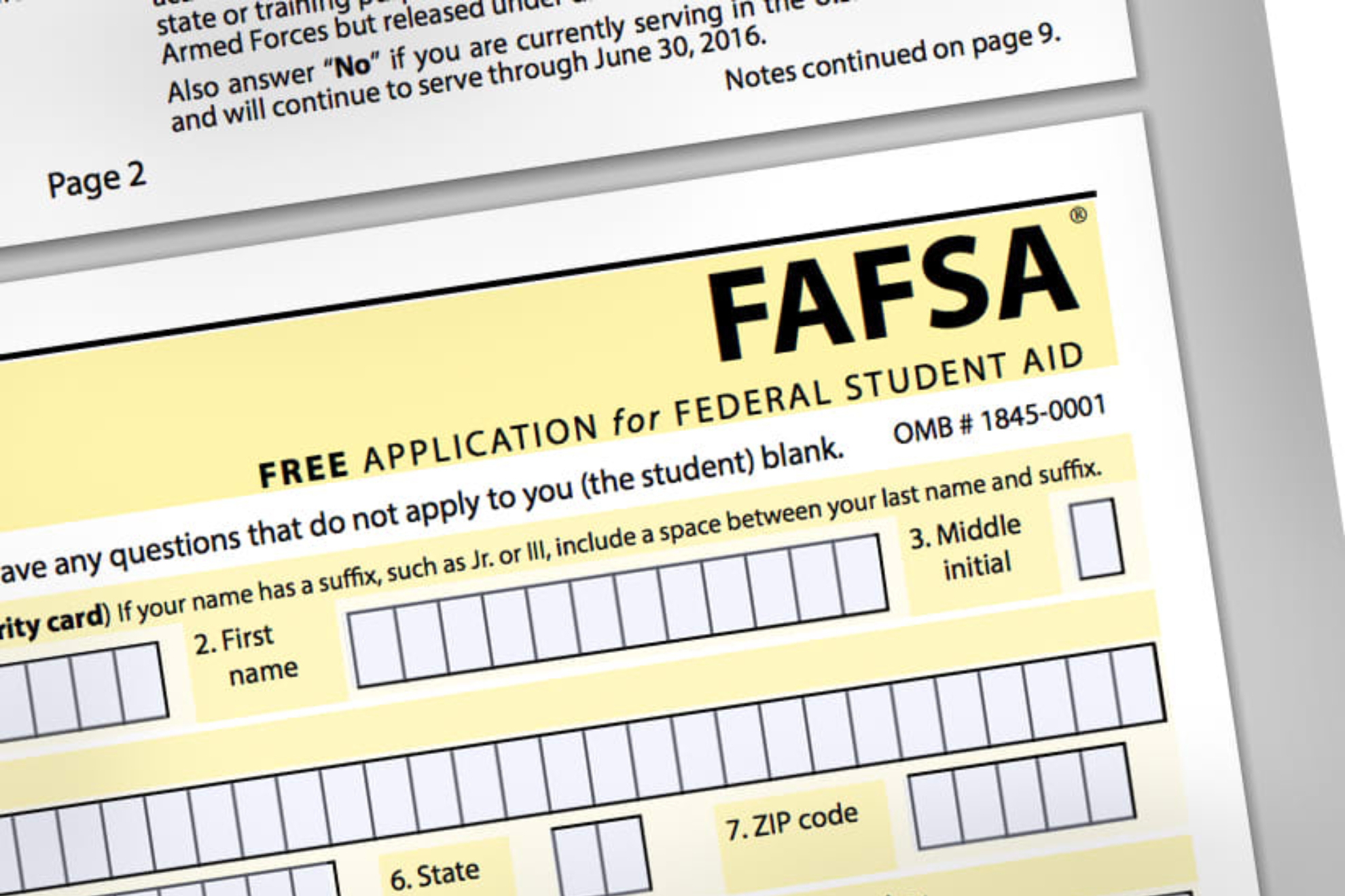 FAFSA Launched Early