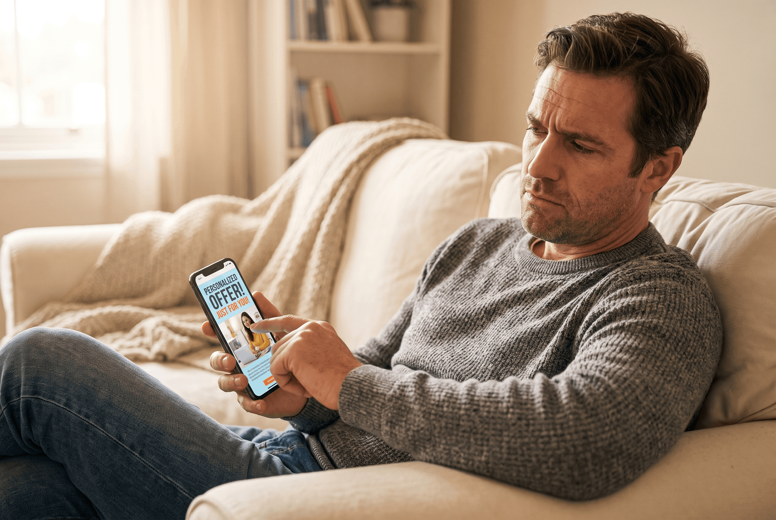 Man Engages with Personalized Offer on Phone (1) (1)