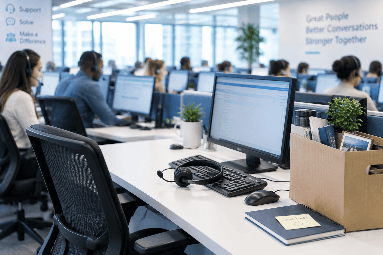 Office Workspace Personalized and Motivational Environment (1)